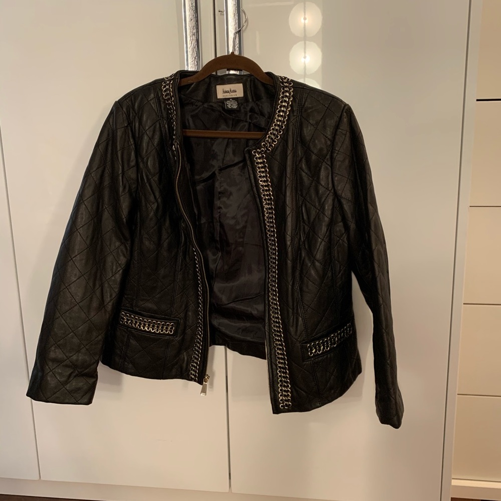 Leather jacket
